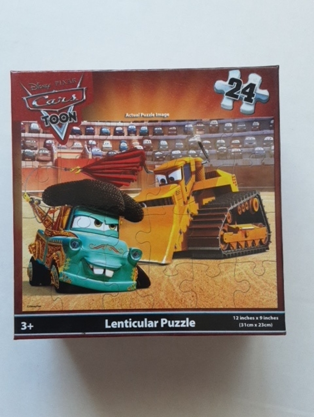 DISNEY PIXAR Cars Movie Puzzle, Kids, Motion Effect Puzzle Lenticular 24 Pieces
